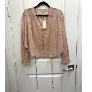 DOEN-Elayne Top (S) NWT